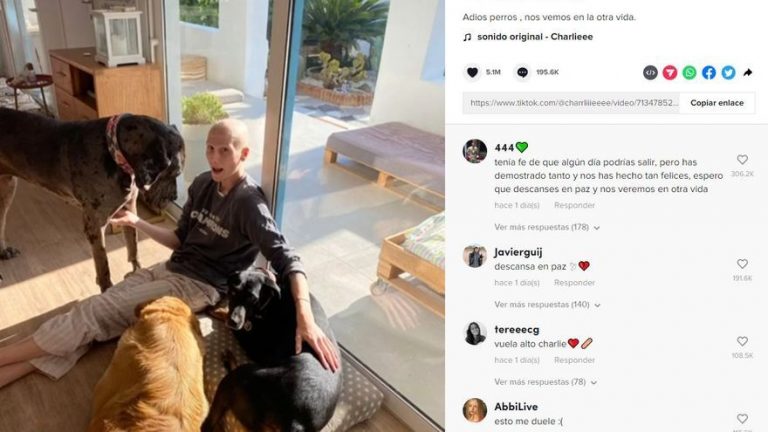 Muere Charlie, el ‘tiktoker’ que luchaba contra el cáncer con humor: «Nos vemos en la otra vida»